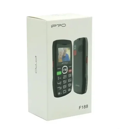 Мобилен телефон IPRO F189 + БГ МЕНЮ/2G/32MB + 32MB/0.3MP/1.77 инча/800mAh/Фенер/SOS/Dual SIM – Черен