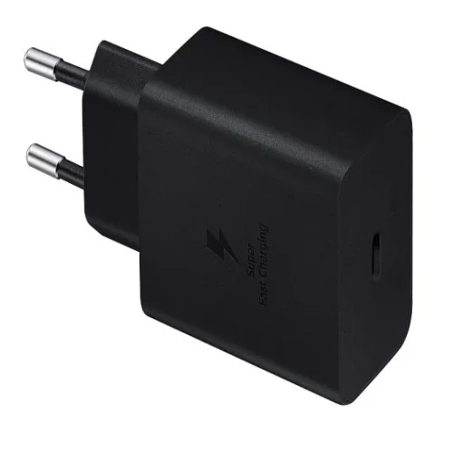 Оригинален адаптер Samsung Fast charger 45W – Черен /TA845XWEGWW-BULK
