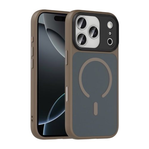 Оригинален калъф Brabus за iPhone 18 Pro кафяв