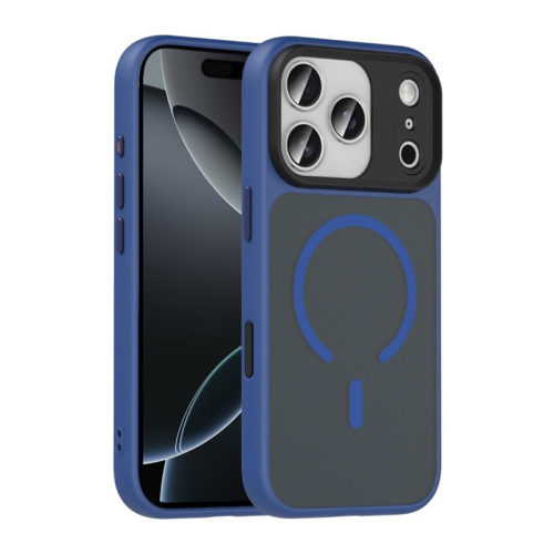 Оригинален калъф Brabus за iPhone 18 Pro син