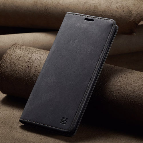 Оригинален кожен калъф за iPhone 18 Pro черен