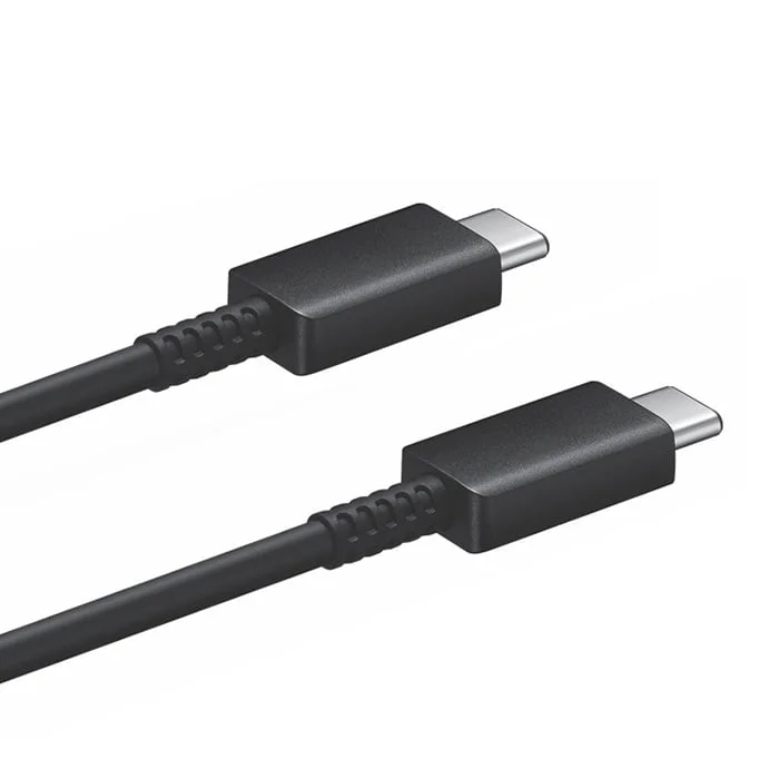 Оригинален Samsung КАБЕЛ (25w) USB-C to USB-C (1m) – Черен (плик) EP-DA705BBEGWW-BULK
