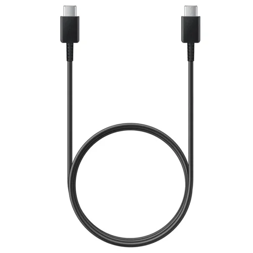 Оригинален Samsung КАБЕЛ (25w) USB-C to USB-C (1m) – Черен (плик) EP-DA705BBEGWW-BULK