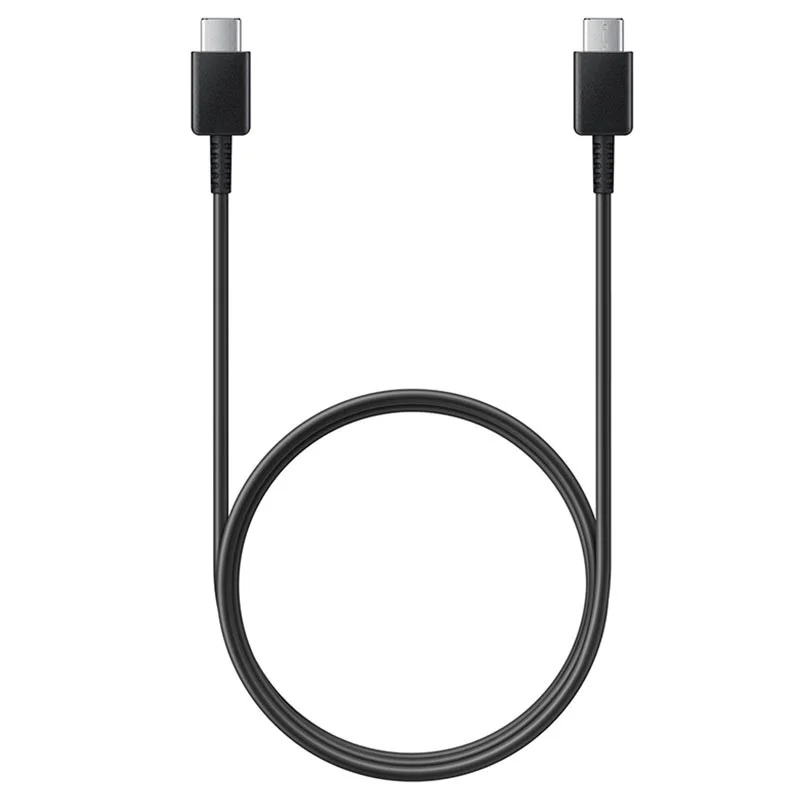 Оригинален Samsung КАБЕЛ (25w) USB-C to USB-C (1m) – Черен (плик) EP-DA705BBEGWW-BULK