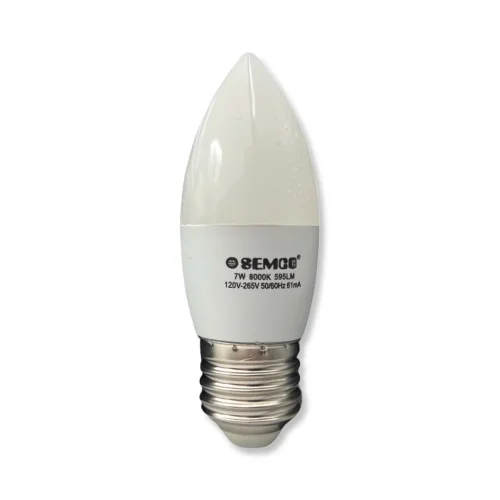 OSEMCO LED E27 C37 7W крушка Тънка