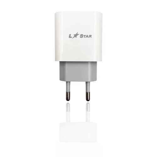 PD 20W 2в1 L✮STAR USB-C адаптер с кабел за USB-C към Lightning