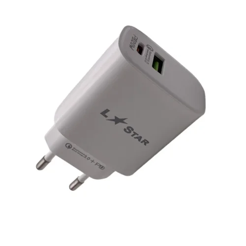 PD20W L✮STAR 2в1 TC-11 FAST 2изх. USB-C + QC3.0 Type-C към Lightning