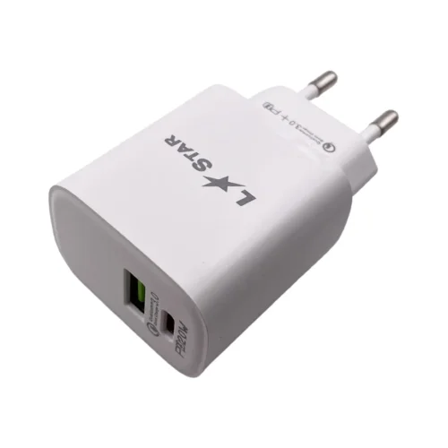 PD20W L✮STAR 2в1 TC-11 FAST 2изх. USB-C + QC3.0 Type-C към Lightning