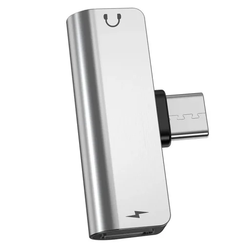 Преходник LS26 HOCO USB-C към USB-C + 3.5mm