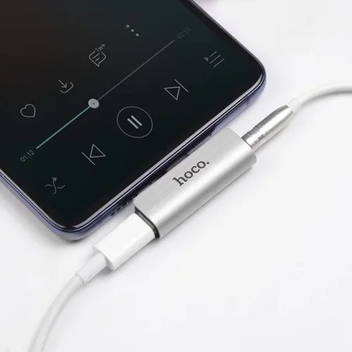 Преходник LS26 HOCO USB-C към USB-C + 3.5mm