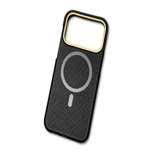 Premium Carbon Case PKA TP-106 за iPhone 17 – Оранжев