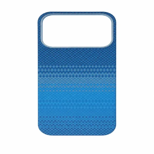 Premium Carbon Case PKA TP-106 за iPhone 17 Pro / 18 Pro – Син
