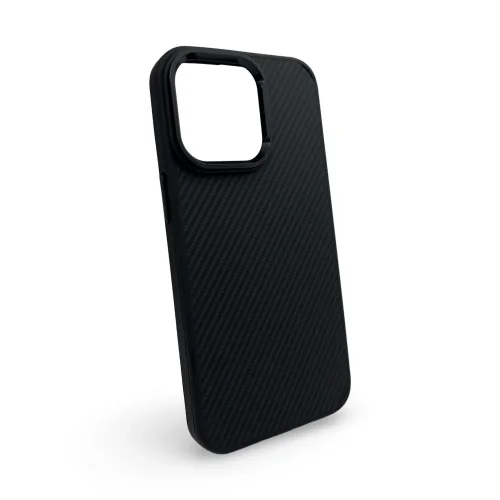 Premium Carbon Case TP-103 за iPhone 16 Plus – Space Black