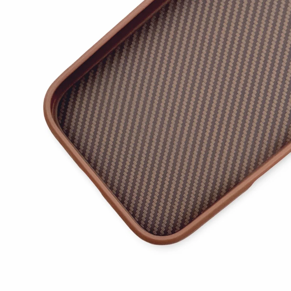 Premium Carbon Case TP-103 за iPhone 17 Air – Titanium Златист