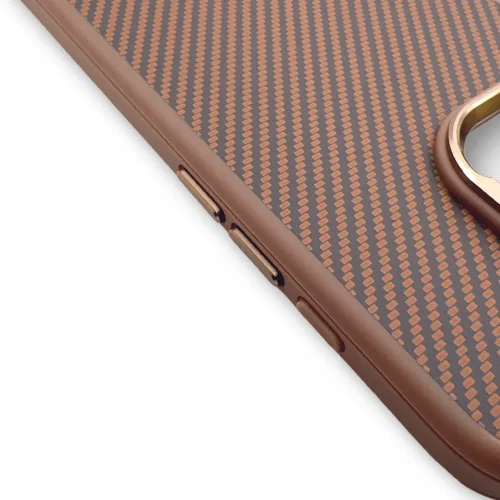 Premium Carbon Case TP-103 за iPhone 17 Pro / 18 Pro – Titanium Златист