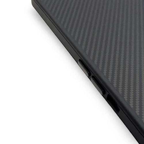 Premium Carbon Case TP-103 за iPhone 17 – Space Black