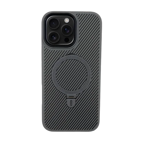 Premium Carbon MagSafe Case TP-100 за Samsung S26 – Titanium Сив