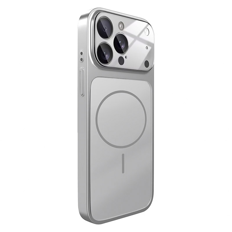 Премиум калъф за iPhone 18 Pro сив