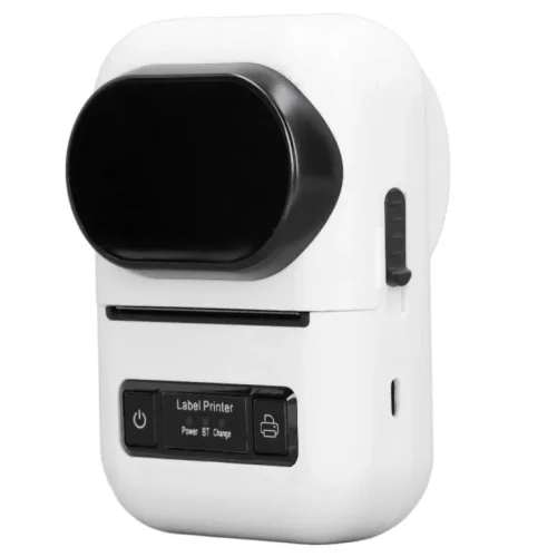 Преносим Bluetooth термичен принтер Lite PT-260 – Бял (Моби приложение)