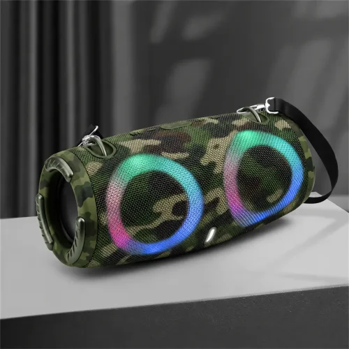 Преносим Bluetooth високоговорител ZQS-L27 50W BASS – Камуфлаж