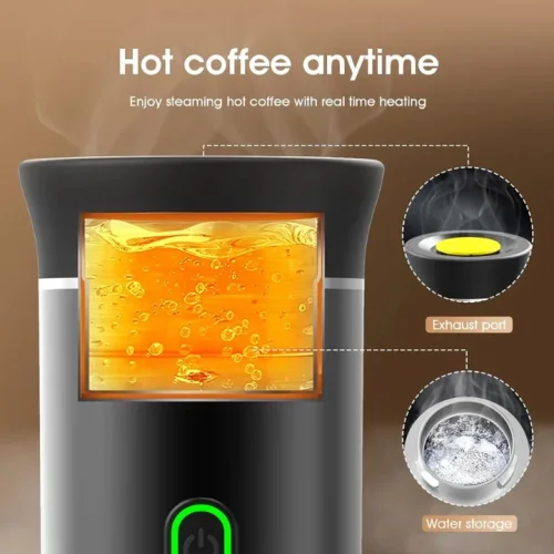 Преносима кафемашина за Еспресо Кафе Капсули KF-JN-02 3В1