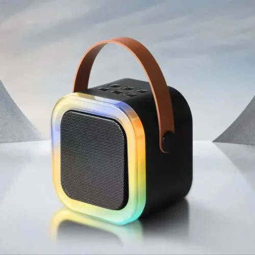 Преносима тонколона K12 RGB осветление – Черен