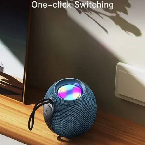 Преносима тонколона KISONLI G3 RGB осветление – Син