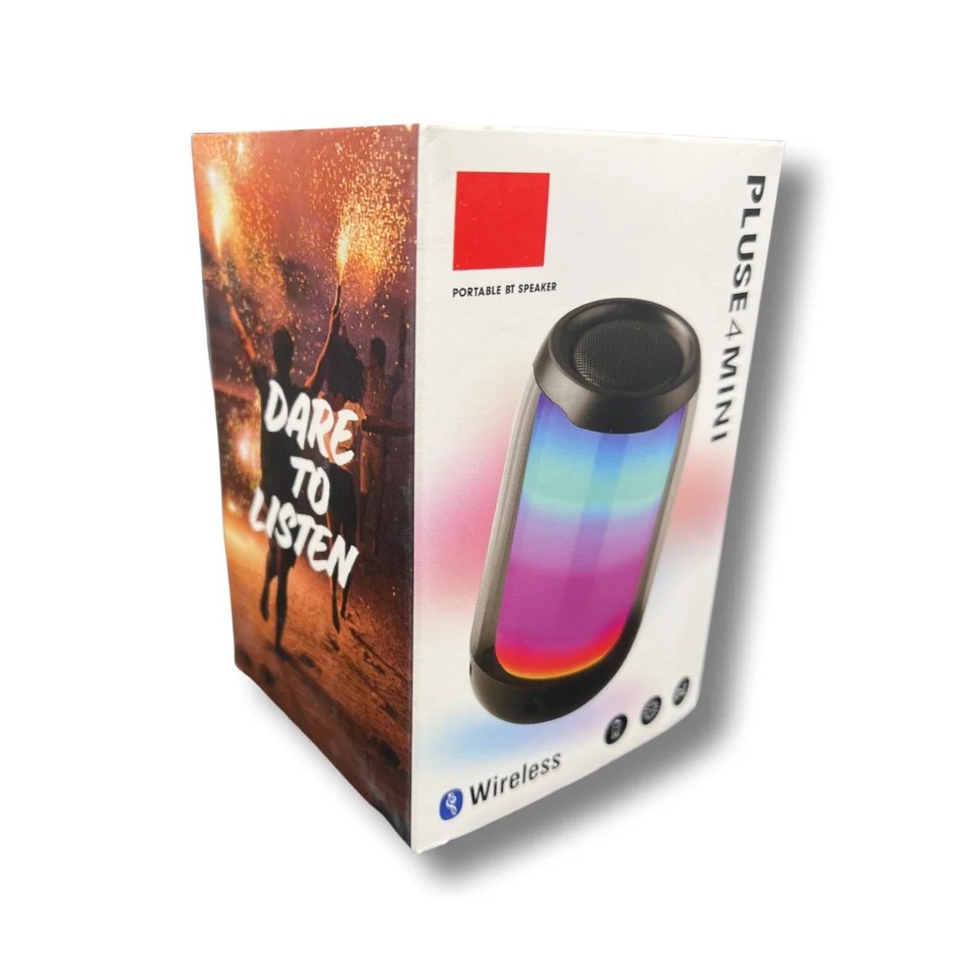 Преносима тонколона Pulse 4 mini – Червен