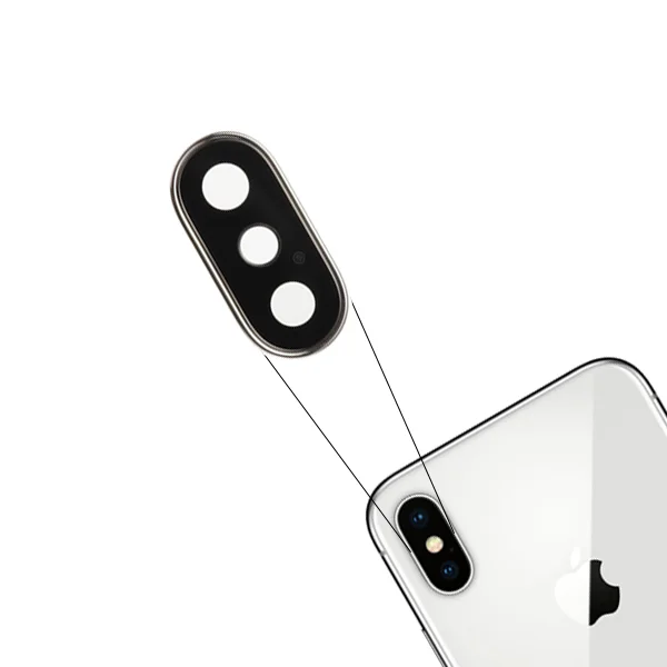 Протектор за Камера на Телефон iPhone X / Xs max – Черен