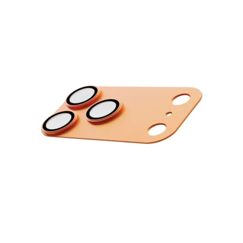 Протектор за камери Алуминиев iPhone 17 Pro Max – Оранжев Cosmic Orange