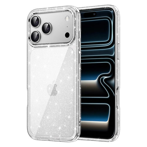 Прозрачен бляскав калъф за iPhone 18 Pro