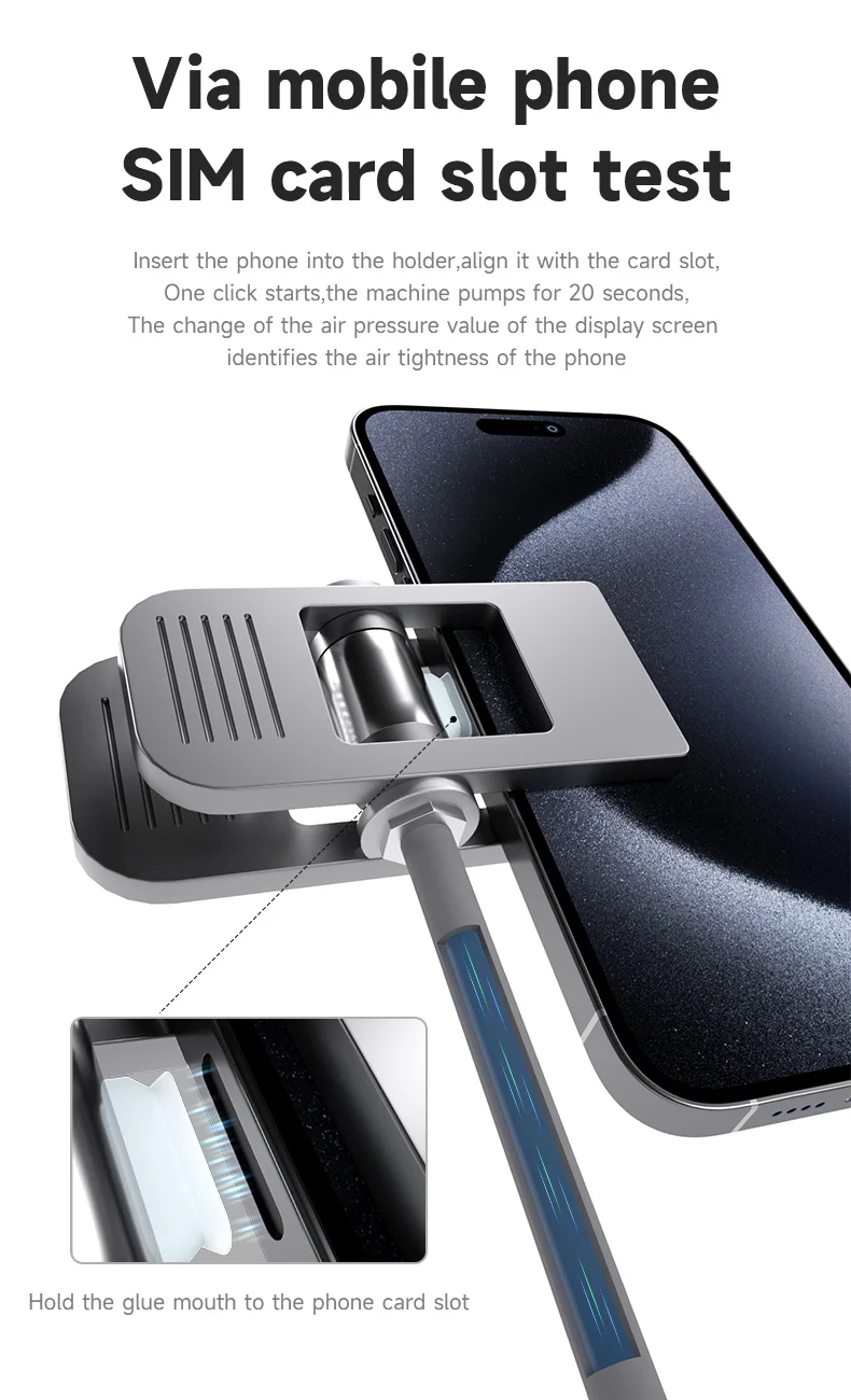QIMI 8 Херметичен тестер за iPhone QiMi 8 Mechanic – Уред за проверка на водоустойчивост