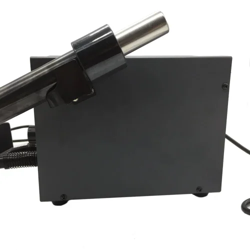 QUICK 706W + Цифров дисплей Пистолет за горещ въздух + Поялник Антистатична температура Безоловна станция за преработка 2 в 1 с 3 дюзи