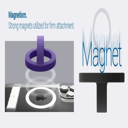 R12 Държач MagSafe за телефон универсален – Розов