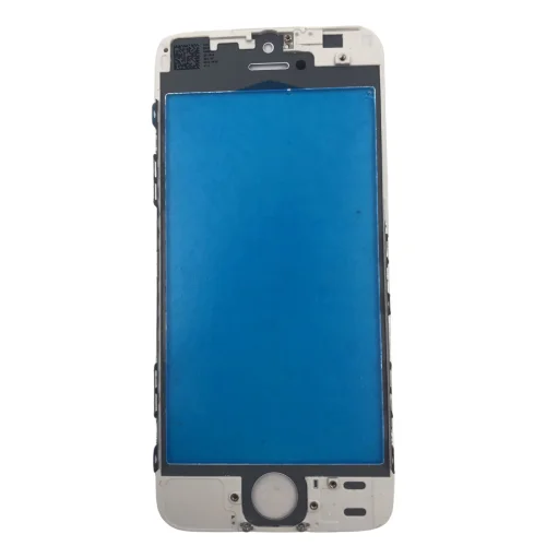 Рамка + лайсна за iPhone 5S – Бял