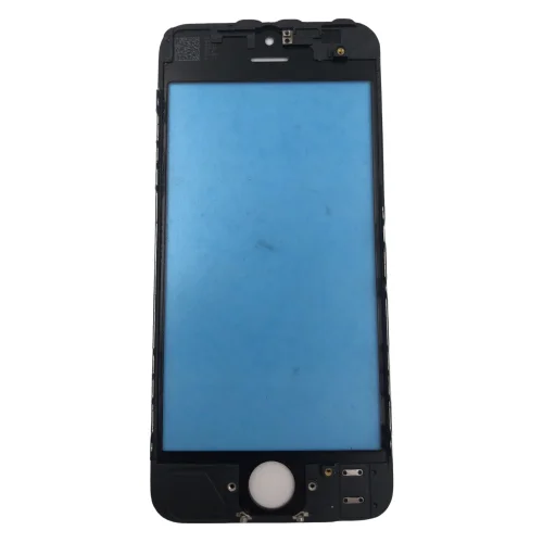 Рамка + лайсна за iPhone 5S – Черен
