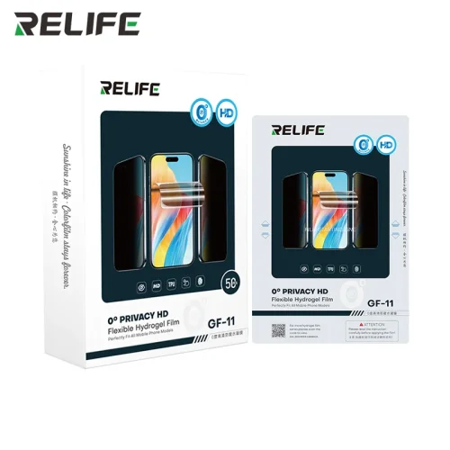 RELIFE GF-11 Privacy Хидрогел протектор с HD поверителност (0° ъгъл на видимост)