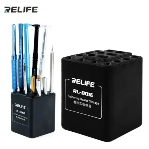 RELIFE RL-001E Органайзер за Поялни Върхове, Нагреватели и Прецизни Инструменти