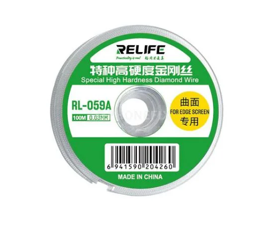 RELIFE RL-059A 100M 0.03MM Конец за разглобяване на мобилни телефони Дънна платка Чип CPU Cutter (за извити телефони)