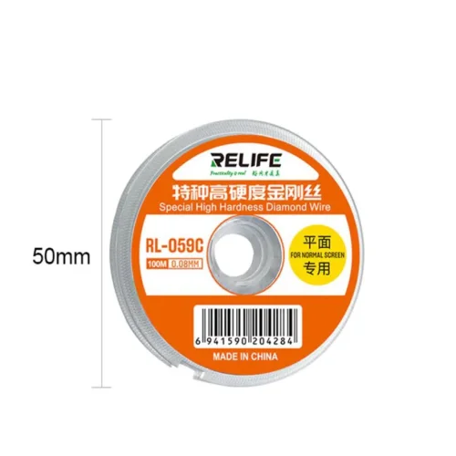 RELIFE RL-059C 100M 0.08MM СПЕЦИАЛНА РЕЖЕЩА ТЕЛ С ВИСОКА ТВЪРДОСТ