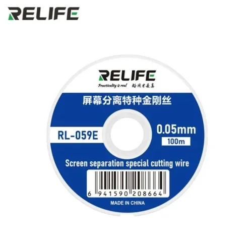 RELIFE RL-059E 100M 0.05MM конец за разглобяване на мобилни телефони Дънна платка Чип CPU Cutter – Ултра тънки