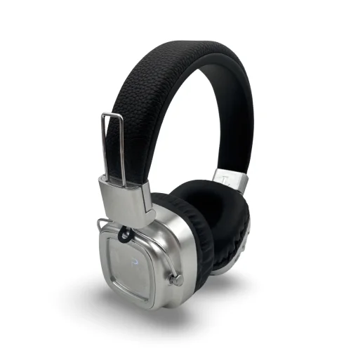 Ретро Bluetooth слушалки WBK946 ( Черен) с LED екран – Класически американски стил