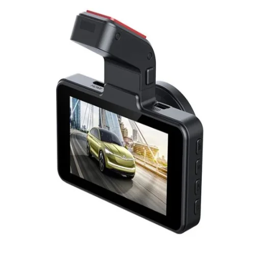 S6 1440P Автомобилен DVR камера с G-сензор Видеорекордер Двоен обектив HD
