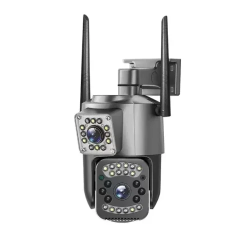 SC03 ( APP:V380PRO ) 1080P IP + 4G SIM + LAN 300W Камера 3.0MP 3.6mm Външна/Вътрешна охранителна камера