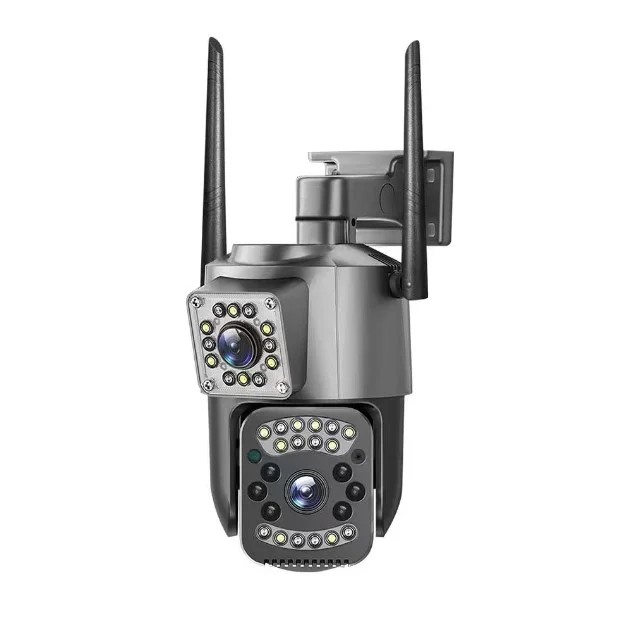 SC03 ( APP:V380PRO ) 1080P IP + 4G SIM + LAN 300W Камера 3.0MP 3.6mm Външна/Вътрешна охранителна камера