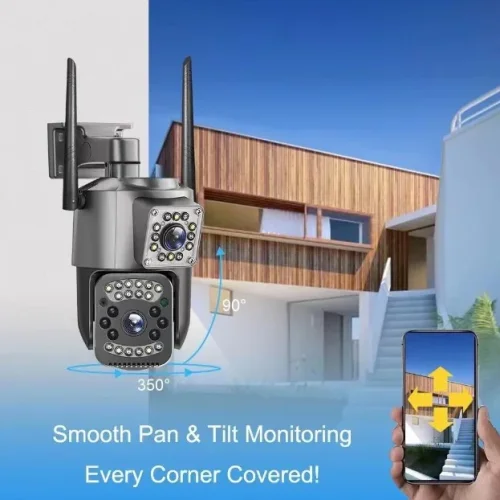 SC03 ( APP:V380PRO ) 1080P WIFI LAN 300W IP Камера 3.0MP 3.6mm Външна/Вътрешна охранителна камера