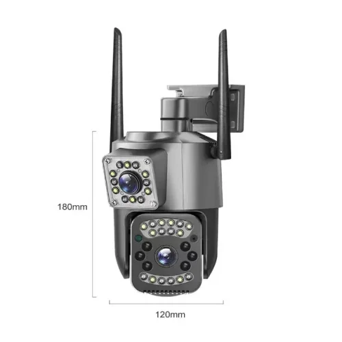 SC03 ( APP:V380PRO ) 1080P WIFI LAN 300W IP Камера 3.0MP 3.6mm Външна/Вътрешна охранителна камера