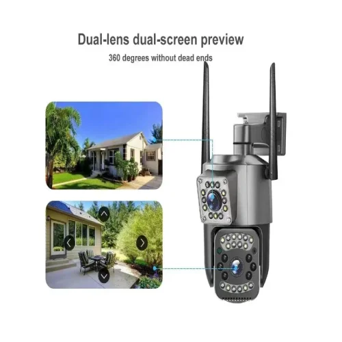 SC03 ( APP:V380PRO ) 1080P WIFI LAN 300W IP Камера 3.0MP 3.6mm Външна/Вътрешна охранителна камера