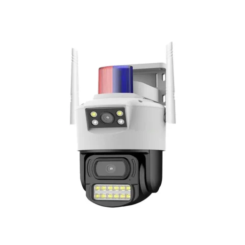 SC07 1080P 360 WIFI + LAN ( APP:V380PRO ) Двойна Външна охранителна камера 3.0MP Infrared 3.6mm