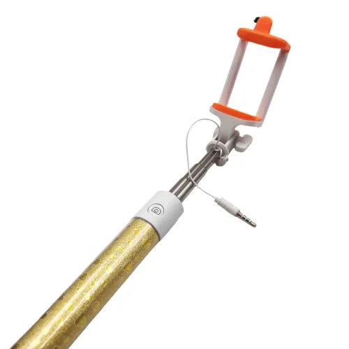 Селфи Стик Monopod Color c 3.5mm жак – Лилав